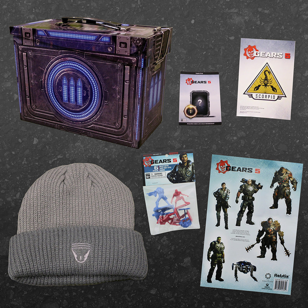 Gears of War 5 Collector's Looksee Bundle with Exclusive Ammo Tin Pack