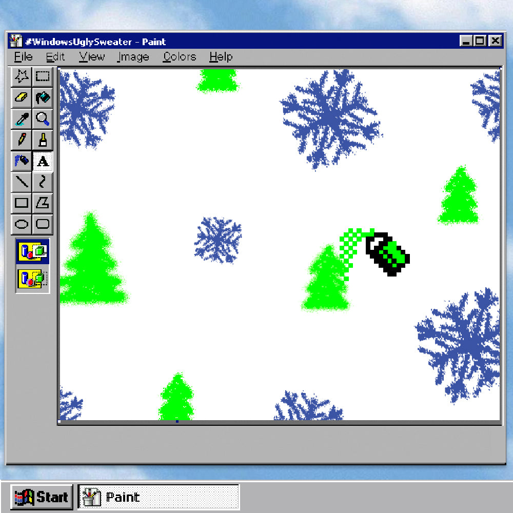 MS Paint on Windows 95-image