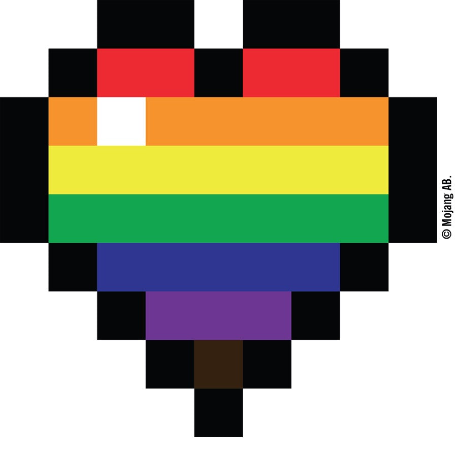 Minecraft Rainbow Creeper Die Cut Sticker – Xbox Gear Shop