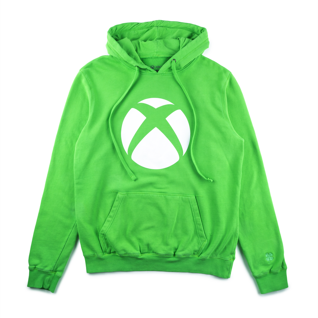 Xbox Icon Collection Velocity Green Hoodie